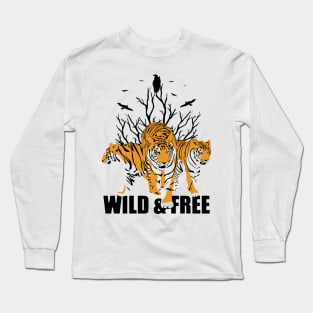 Wild & Free Long Sleeve T-Shirt